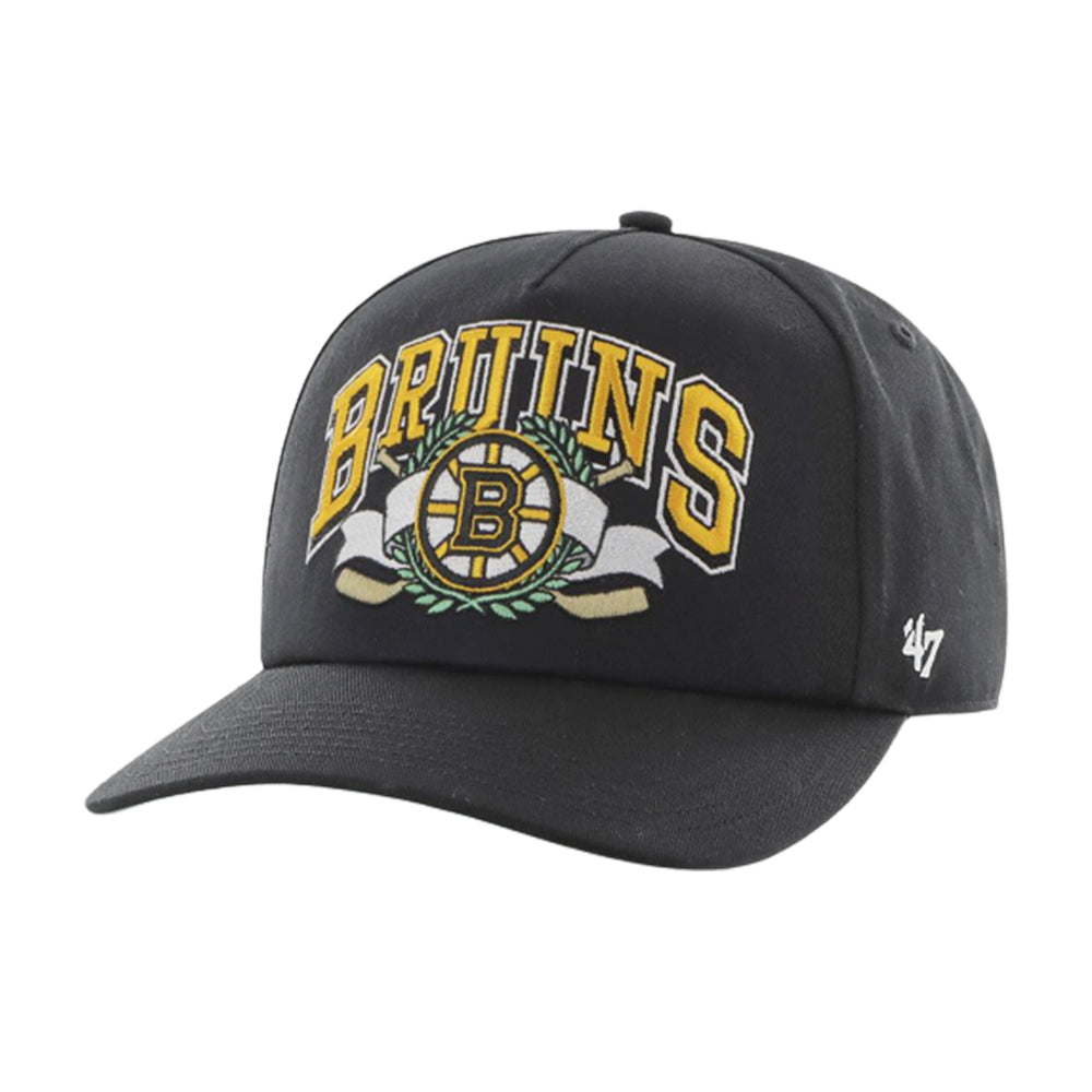 Boston Bruins 47 Brand MVP NHL Team Camel Snapback Cap