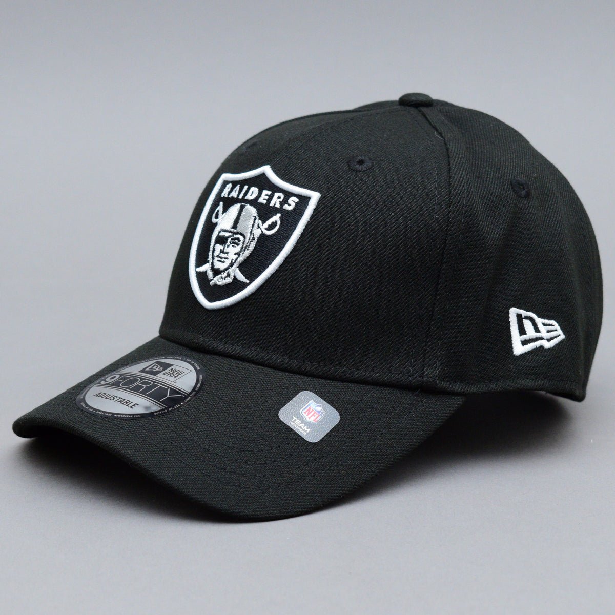 New Era Men's Las Vegas Raiders League 9Forty Adjustable Black Hat