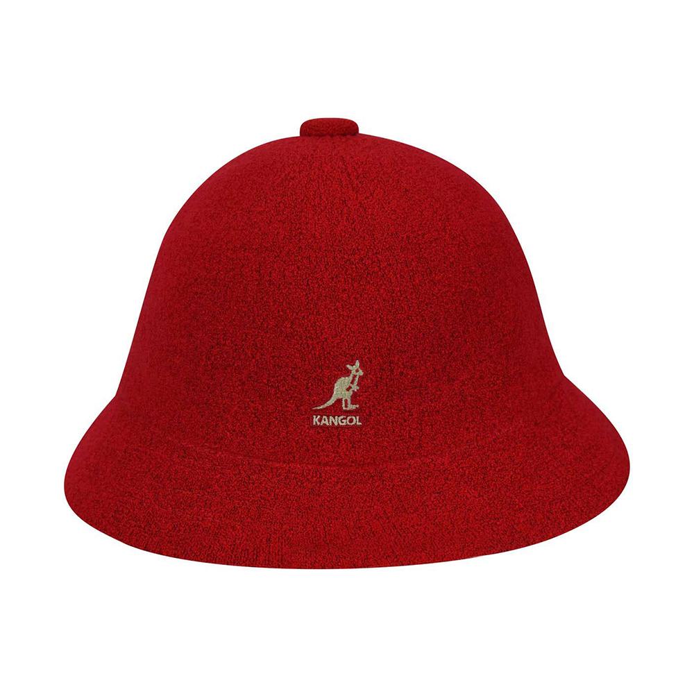 Kangol - Bermuda Casual - Bucket Hat - Scarlet Red – High5shop.eu