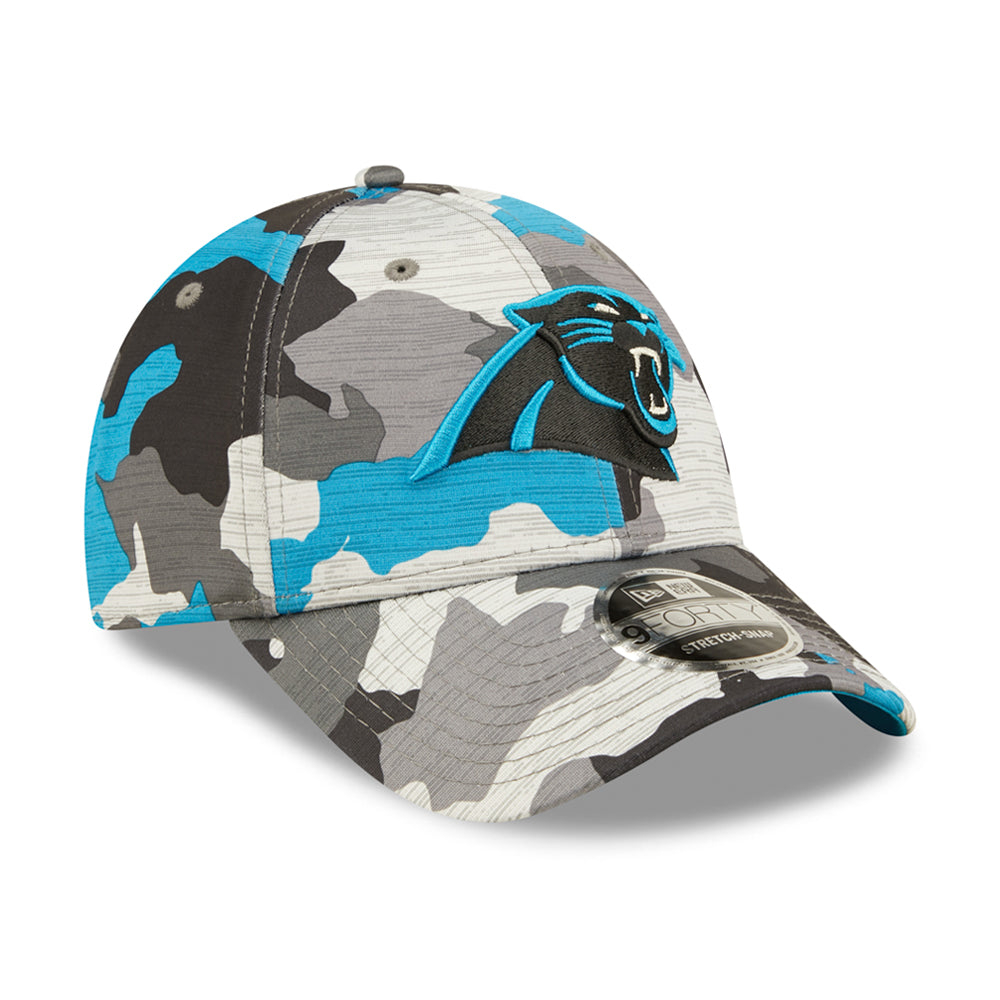 NFL Sideline Carolina Panthers 9FORTY Stretch Snap Cap D02_999