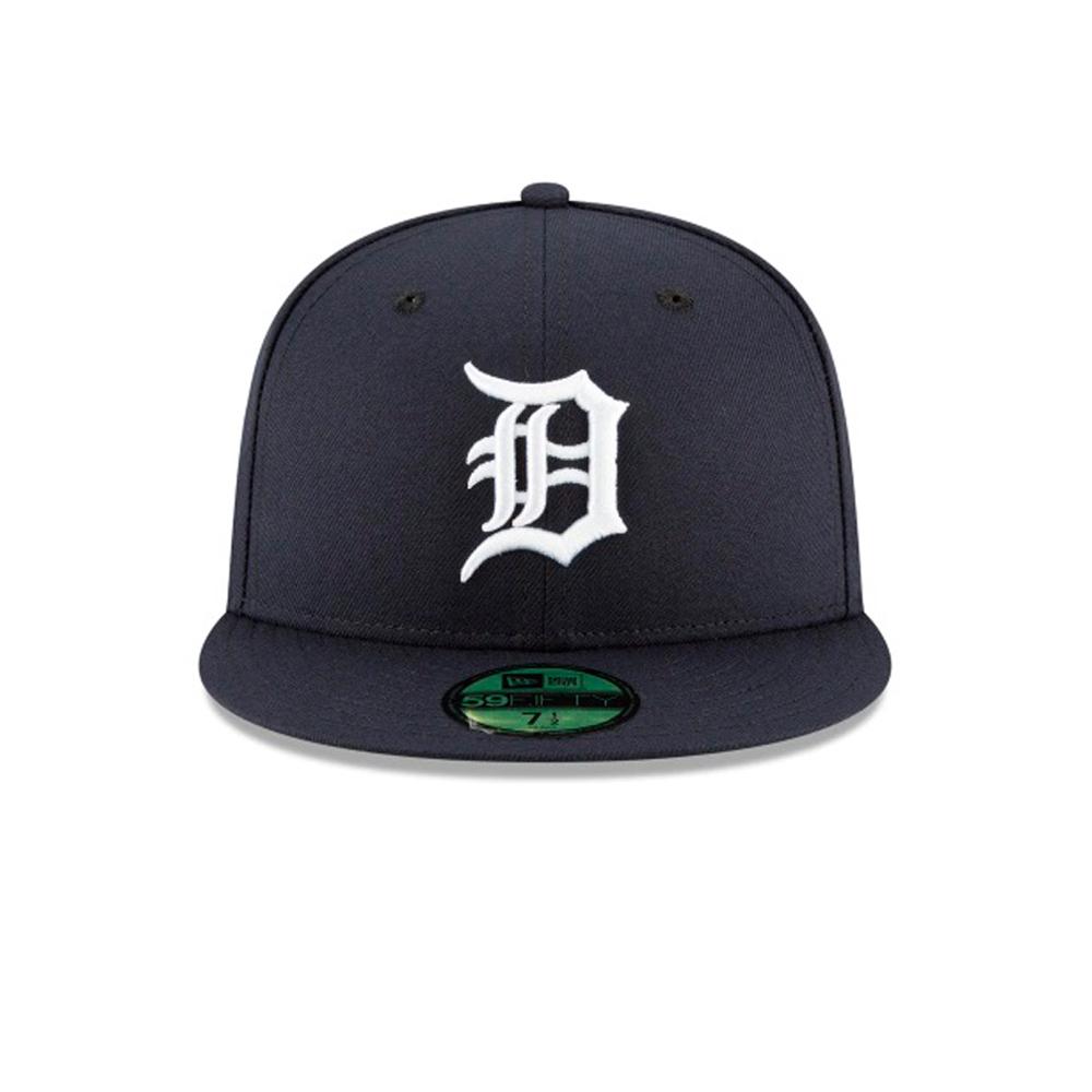 Detroit Tigers New Era MLB Heather Black White 59FIFTY Fitted Hat