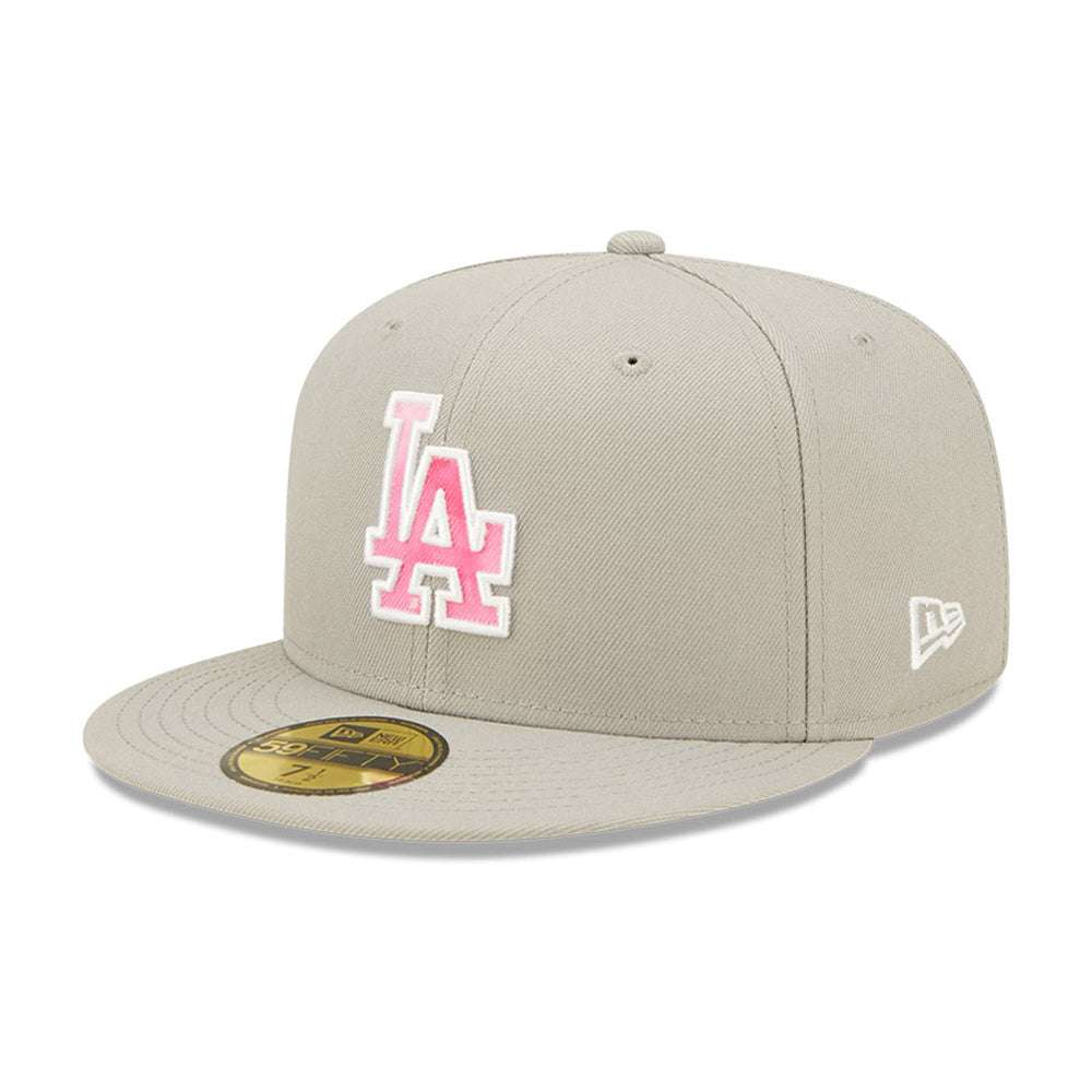 New Era - LA Dodgers 59Fifty Mothers Day - Fitted - Grey/Pink –