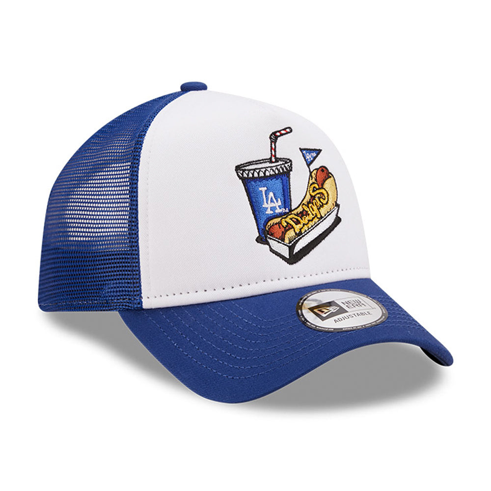 New Era Los Angeles Dodgers Stadium Food Trucker Cap (white/blue)