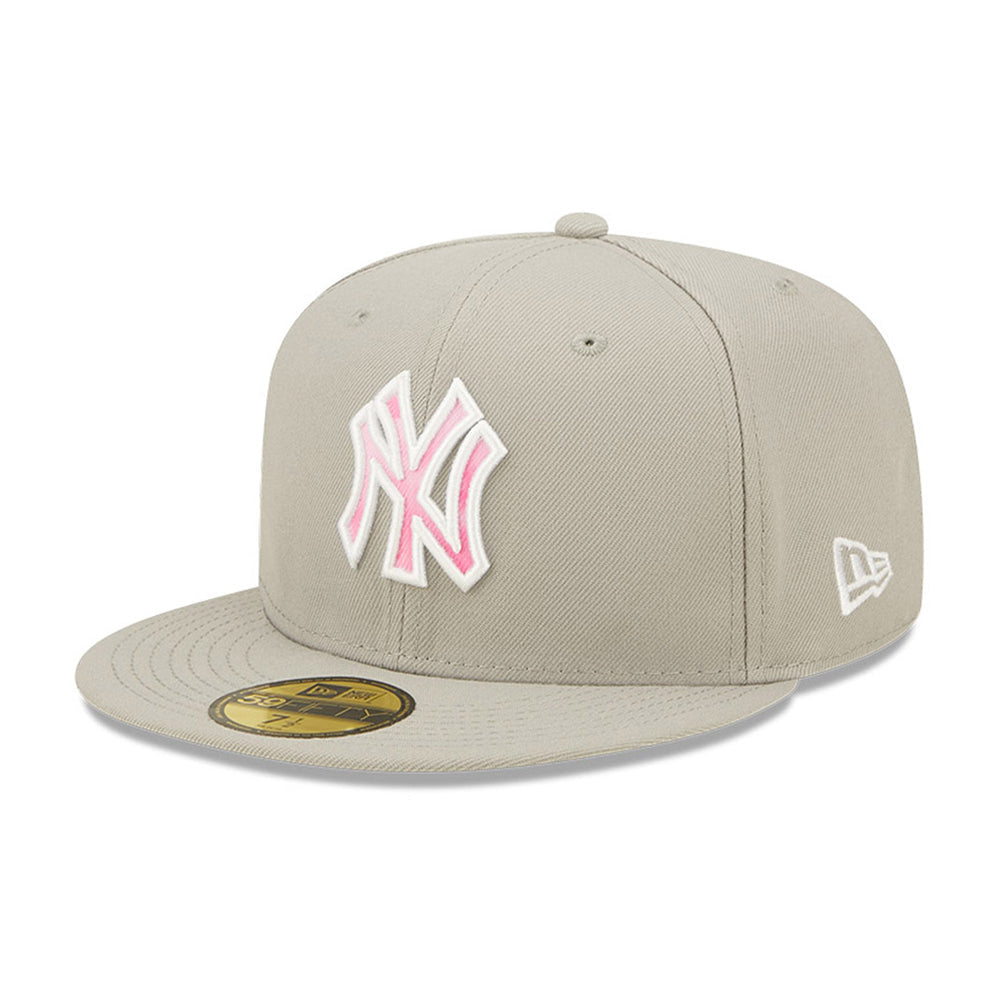 New Era - NY Yankees 59Fifty Mothers Day - Fitted - Grey/Pink –
