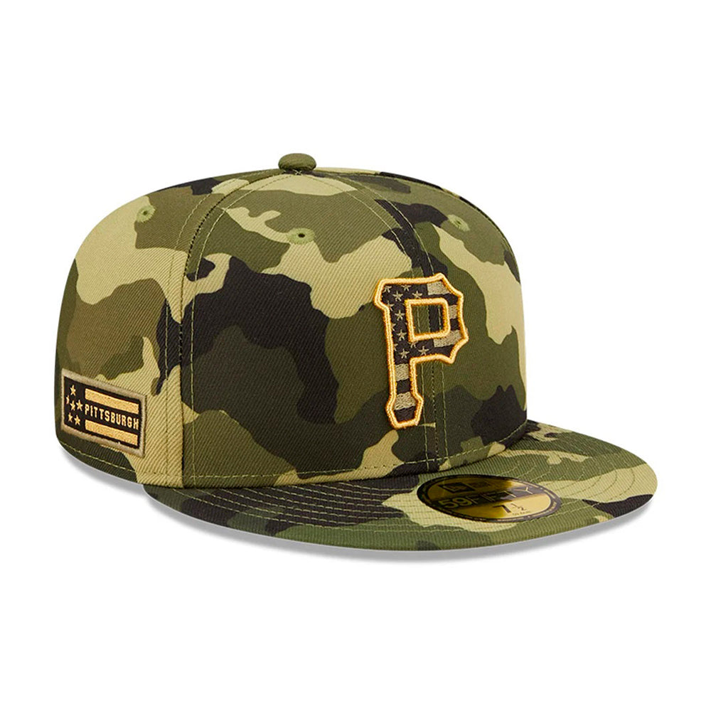 NEW ERA 9FIFTY Pittsburgh Pirates Camo SnapBack Hat