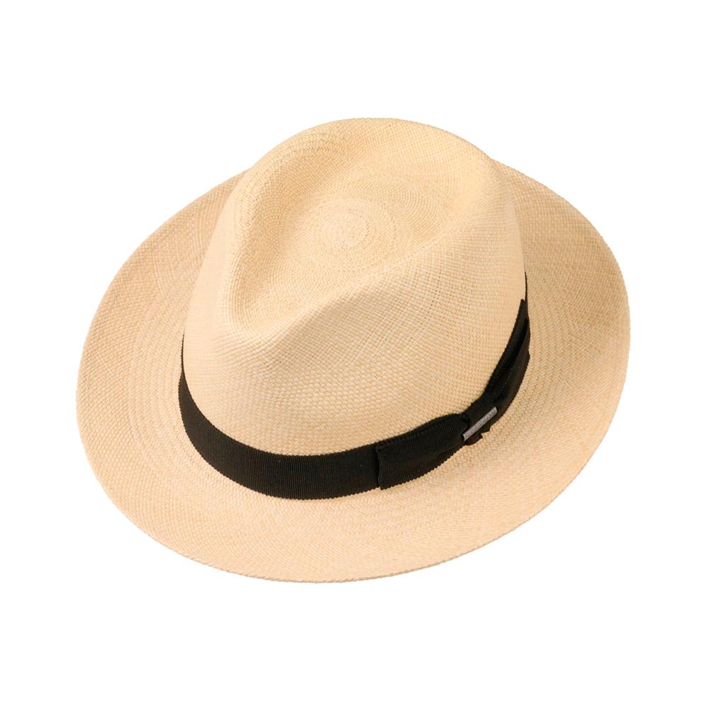 Stetson - Solano Fedora Panama Hat - Straw Hat - Nature – High5shop.eu