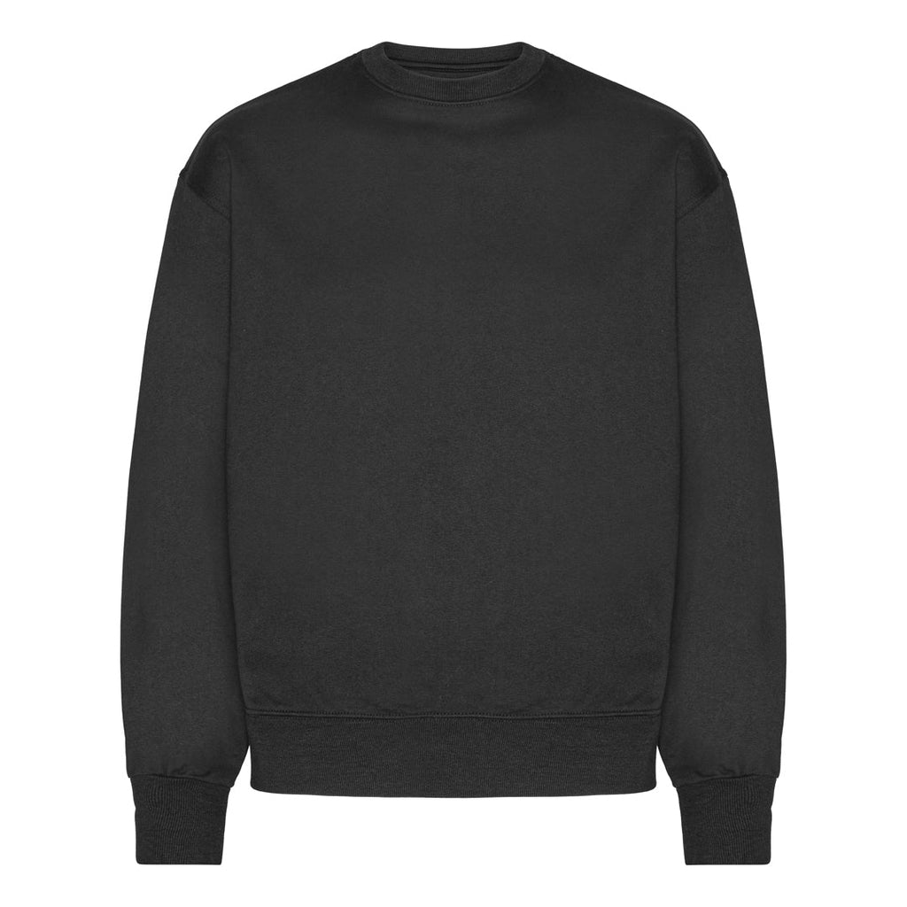 Blank - Heavy Crew Neck - Sweatshirt - Black