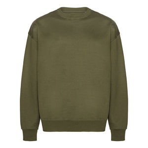 Blank - Heavy Crew Neck - Sweatshirt - New Army