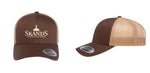 Yupoong - Trucker 6 Panel - Snapback - Brown/Khaki