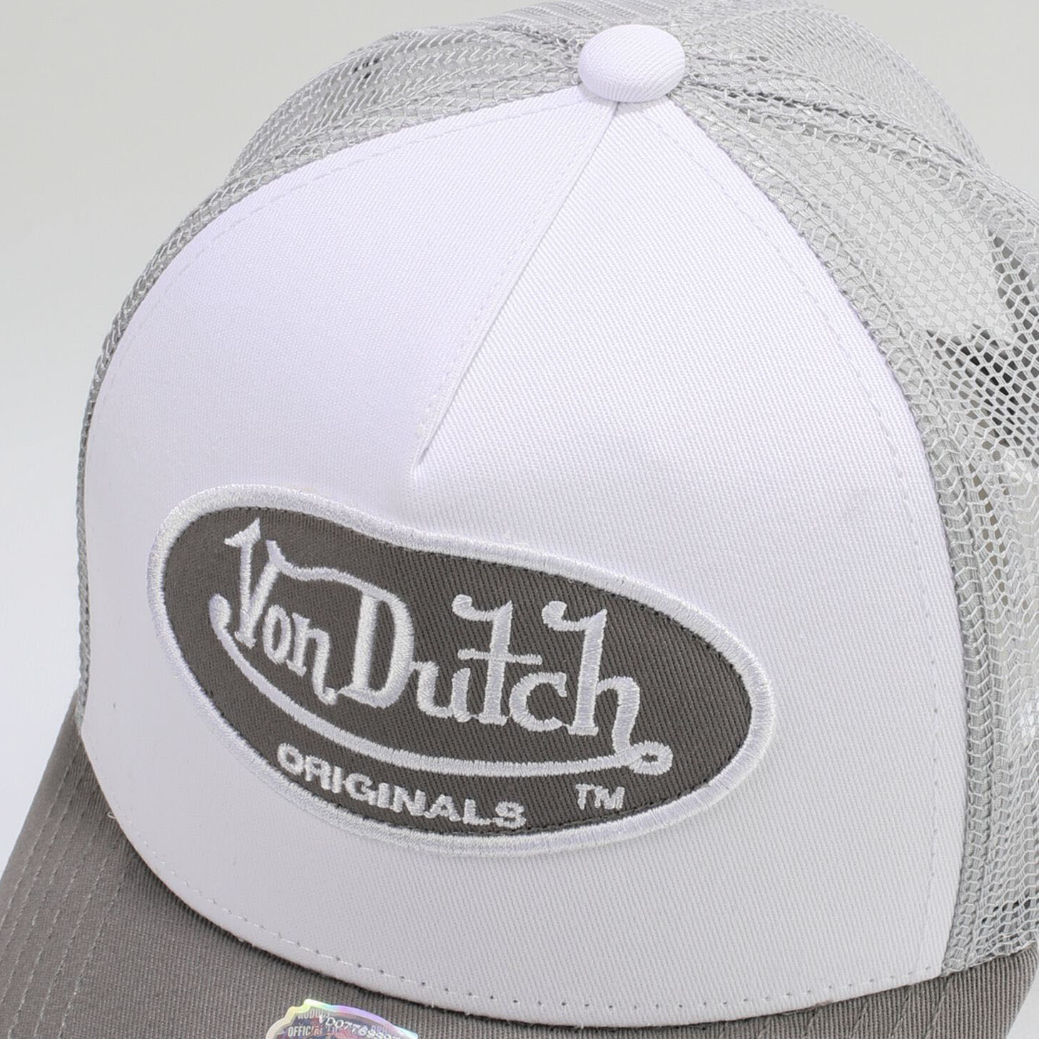 Von Dutch - Boston - Trucker/Snapback - White/Grey