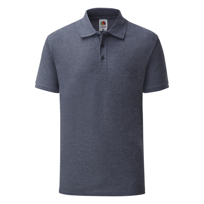 Fruit of the Loom - Piqué Polo - T–Shirt - Heather Navy