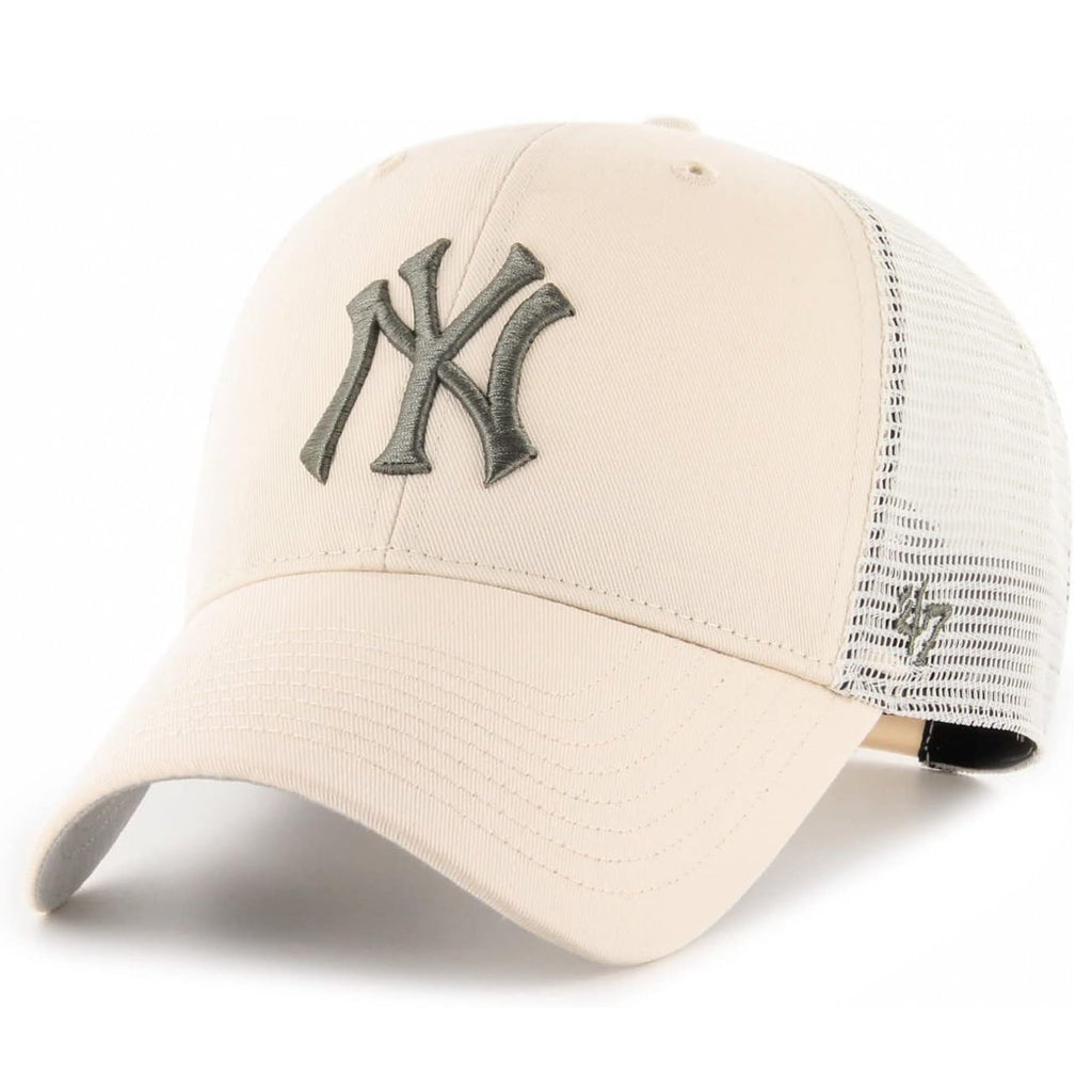 47 Brand - NY Yankees Branson - Trucker/Snapback - Natural/Grey