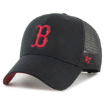 47 Brand - Boston Red Sox Ballpack - Trucker/Snapback - Black/Red