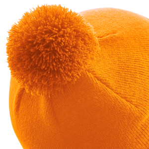 Fra 10 stk. | Pom Pom beanie med logo brodering | Hue fås i 12 farver