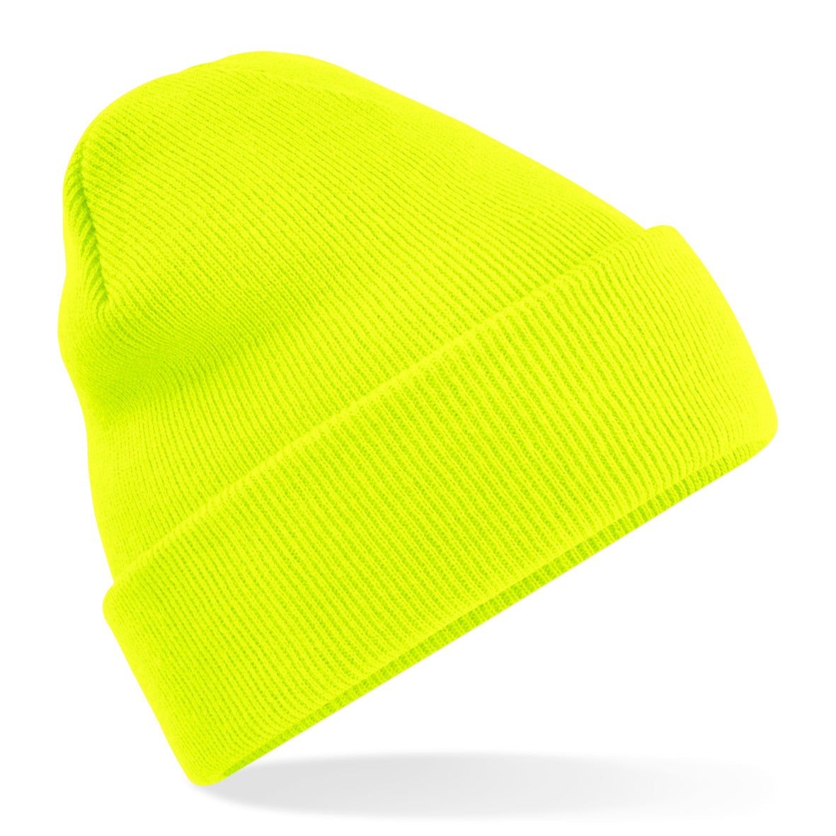 Beechfield - Junior Original Cuffed - Beanie - Fluorescent Yellow