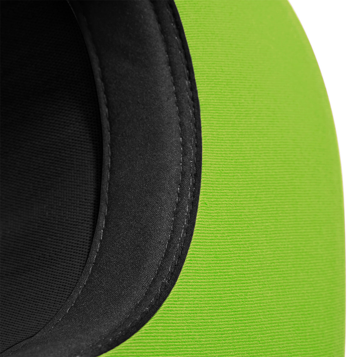 Beechfield - 5 Panel Contrast - Snapback - Black/Lime Green