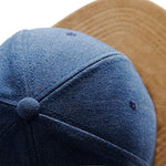 Beechfield - Suede Peak - Snapback - Denim Blue