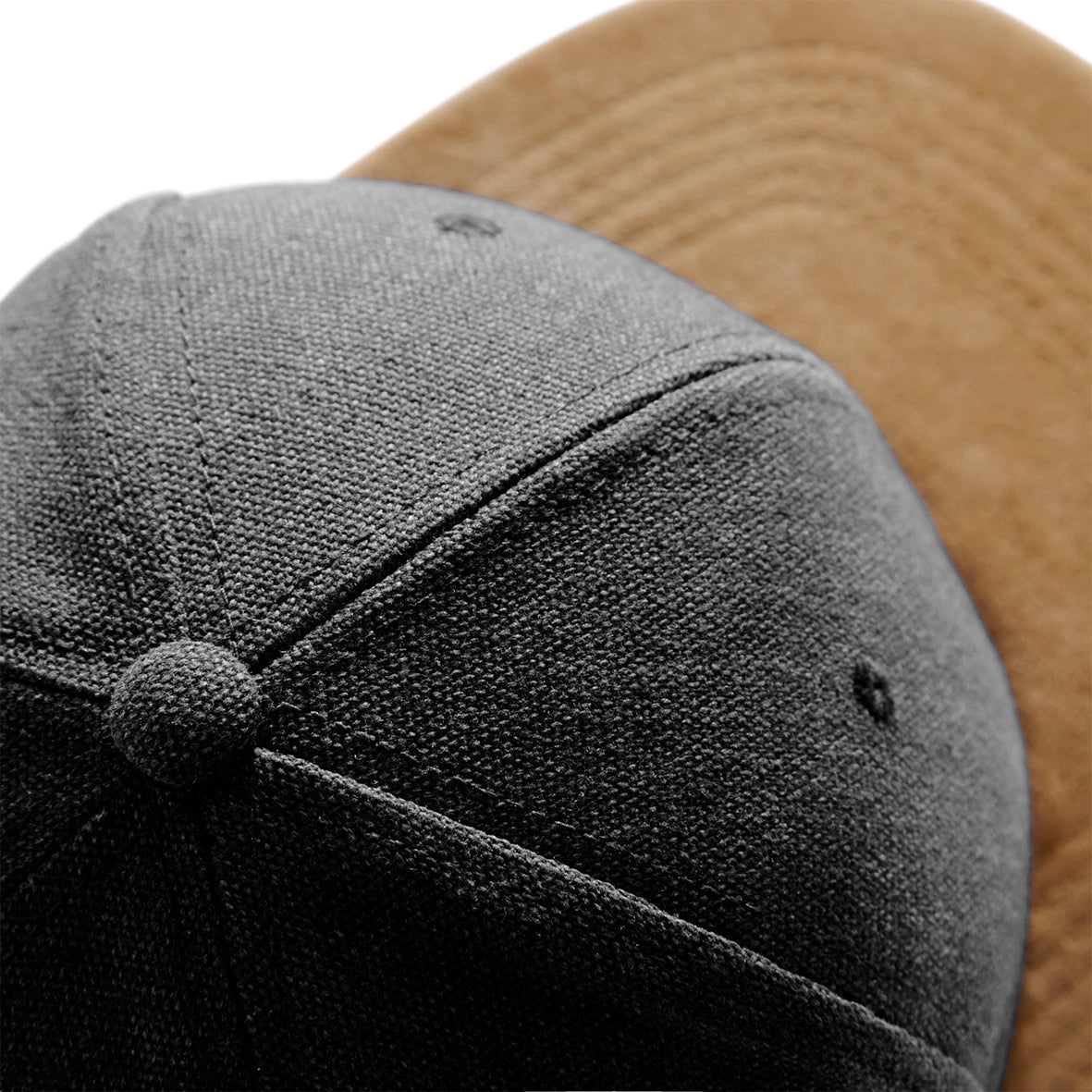 Beechfield - Suede Peak - Snapback - Vintage Black