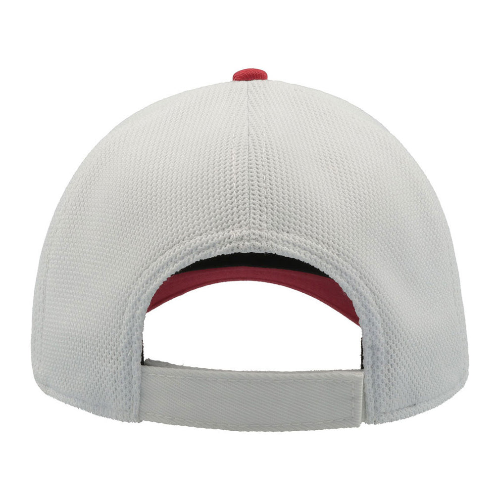 Atlantis - Campus Mesh Cap - Adjustable - Red/White