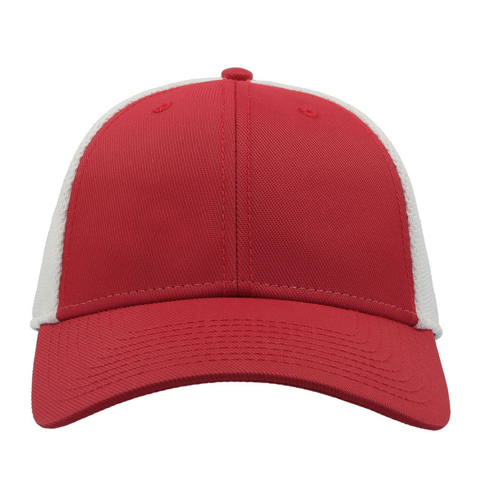 Atlantis - Campus Mesh Cap - Adjustable - Red/White