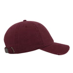 Atlantis - Dad Hat Destroyed - Adjustable - Burgundy