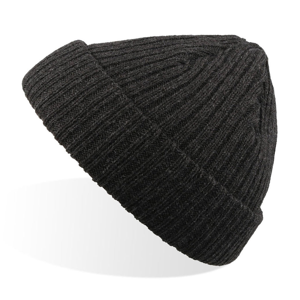 Atlantis - Docker Beanie - Docker - Black Melange