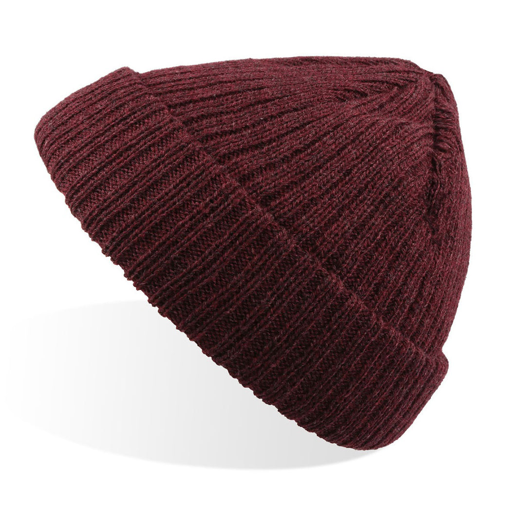 Atlantis - Docker Beanie - Docker - Burgundy Melange