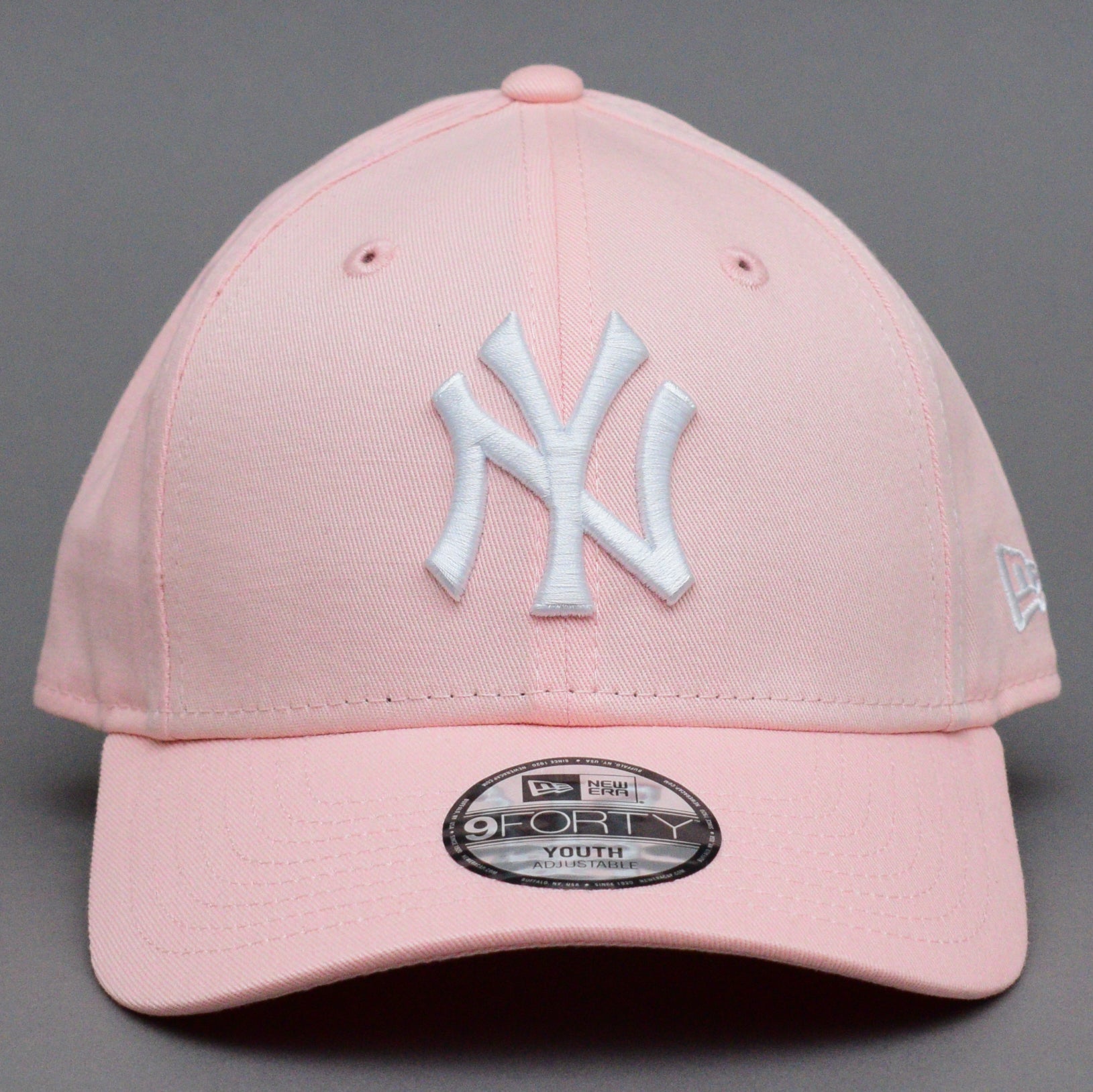 New Era - NY Yankees 9Forty Youth - Adjustable - Pink/White