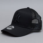 New Era - NY Yankees A Frame Youth - Trucker/Snapback - Black/Black