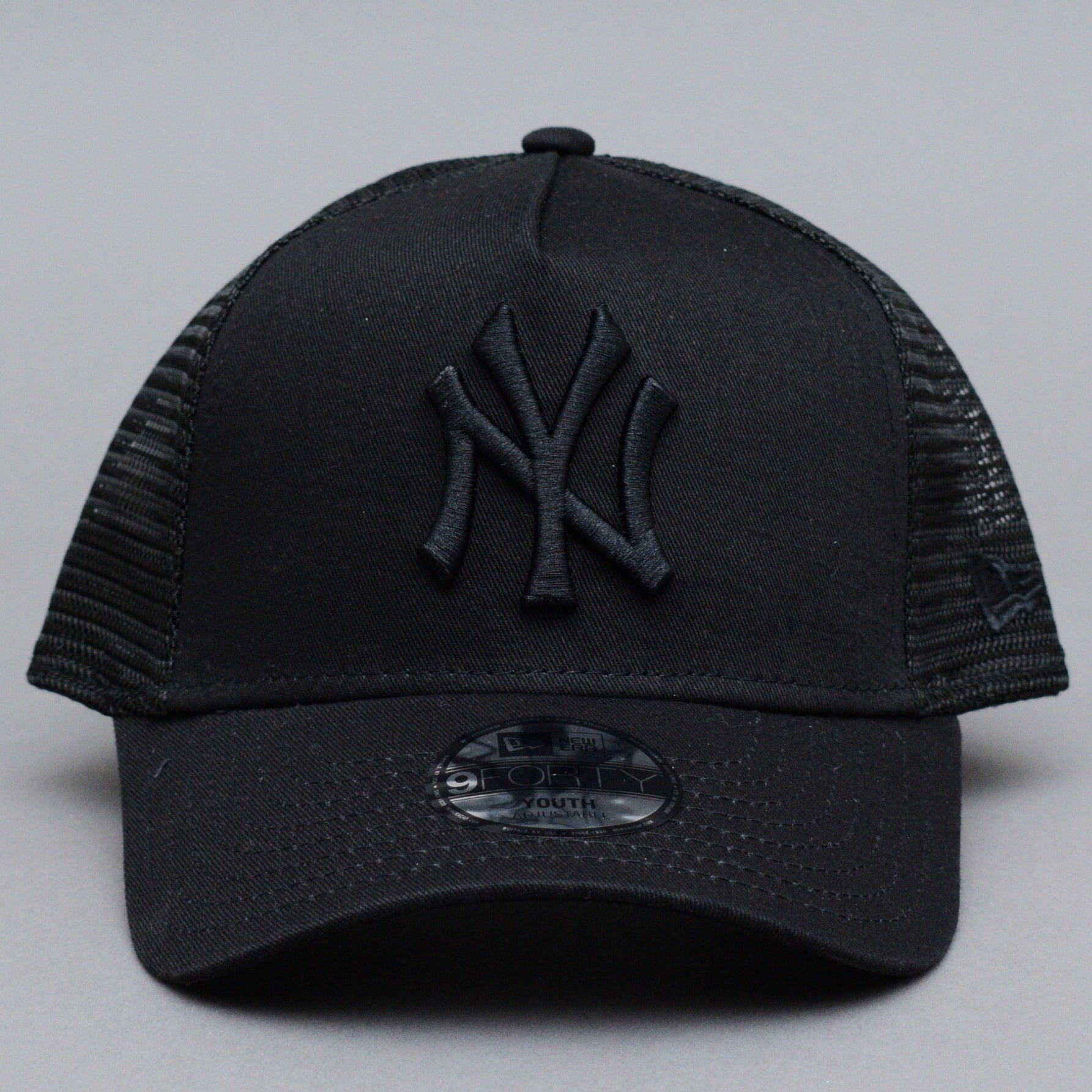 New Era - NY Yankees A Frame Youth - Trucker/Snapback - Black/Black