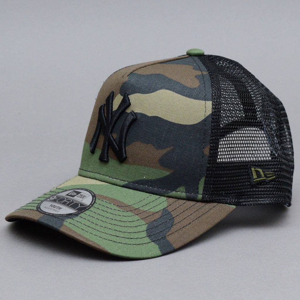 New Era - NY Yankees A Frame Youth - Trucker/Snapback - Camo