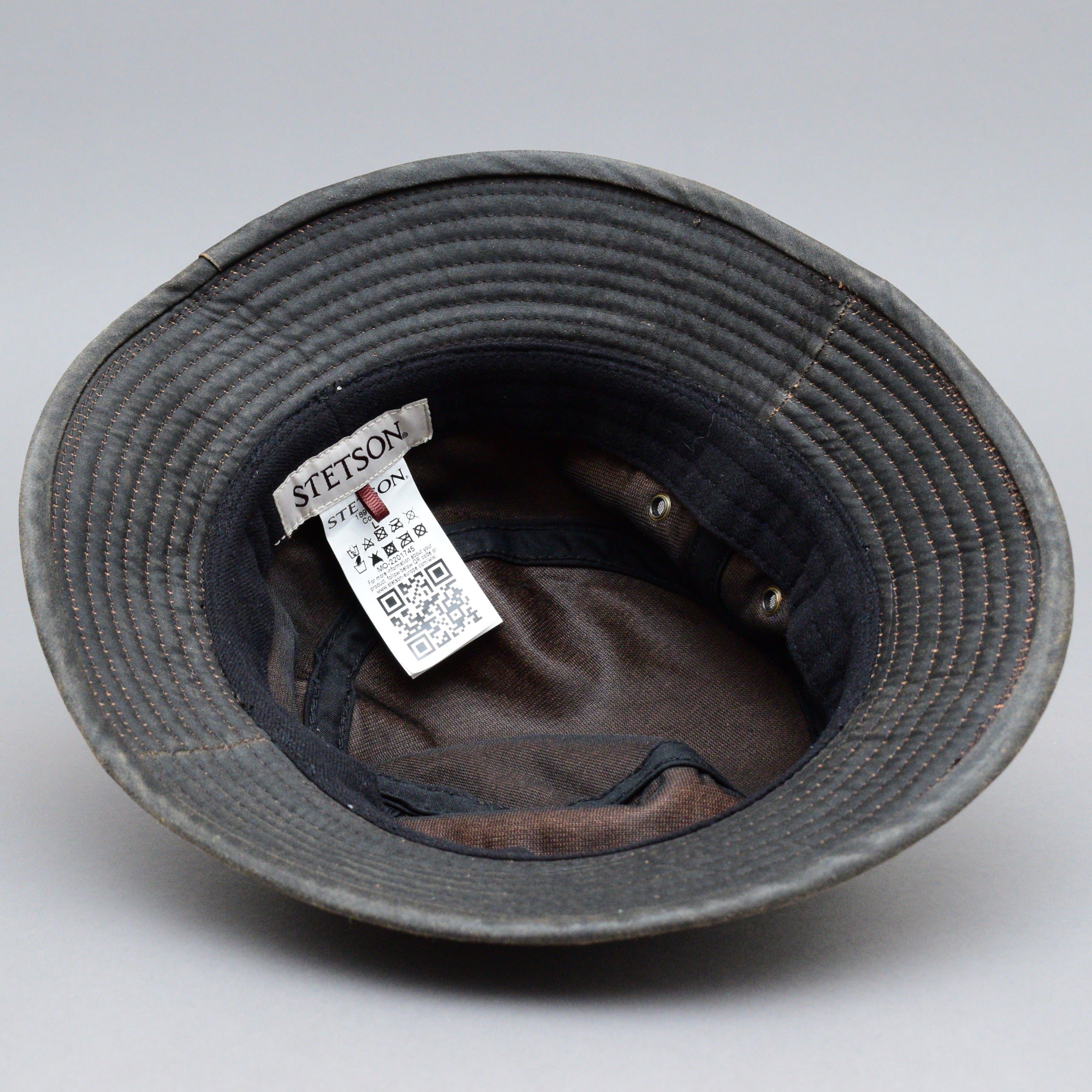 Stetson - Drasco Cloth Hat - Bucket Hat - Brown