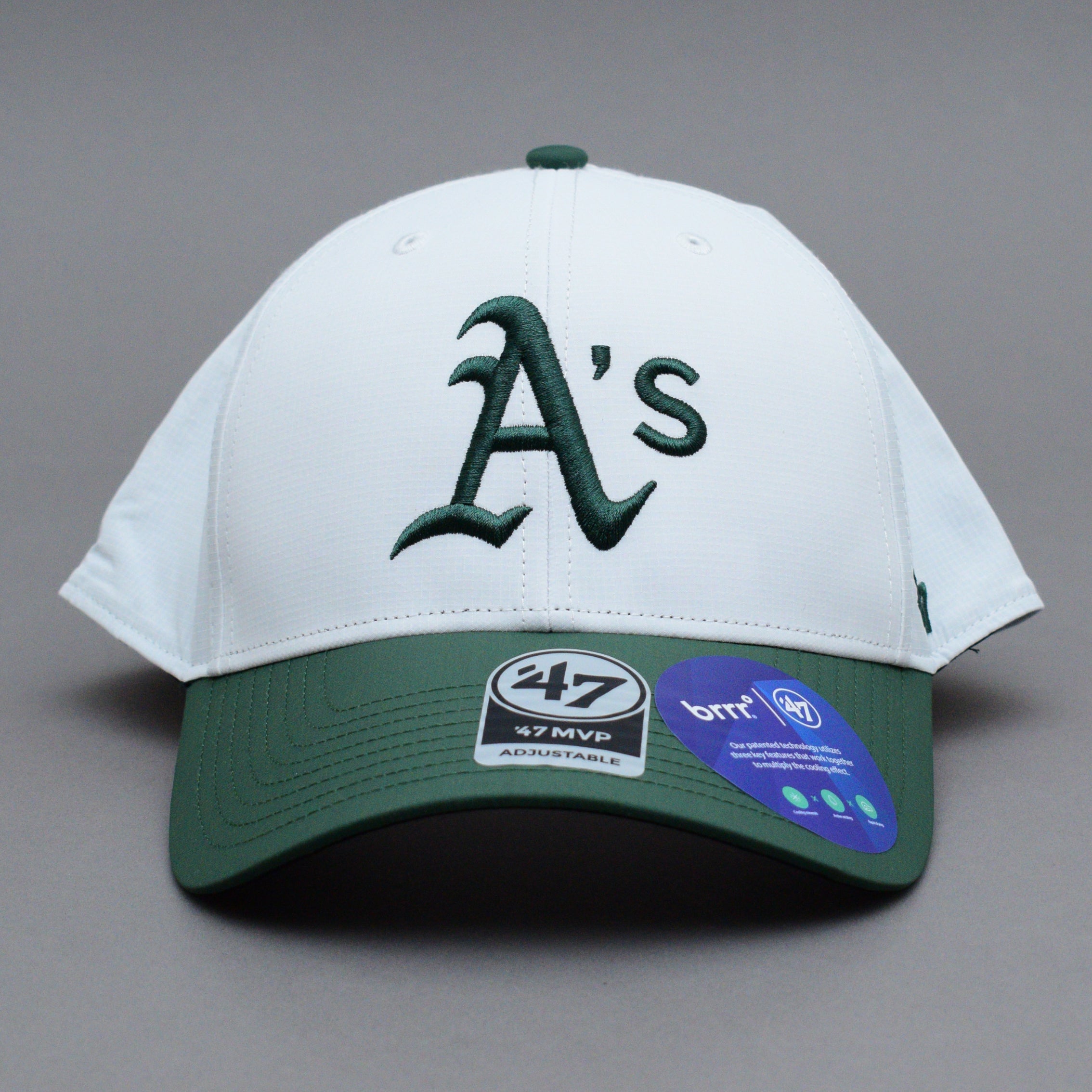 47 Brand - Oakland Athletics Brrr Mesh TT Pop - Snapback - White/Green
