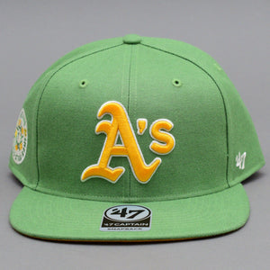 47 Brand - Oakland Athletics Sure Shot Under - Snapback - Fatigue Green