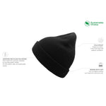 Atlantis - Kids Wind Recycled - Beanie - Black