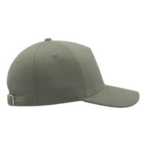 Atlantis - Liberty Five Buckle Cap - Adjustable - Light Grey