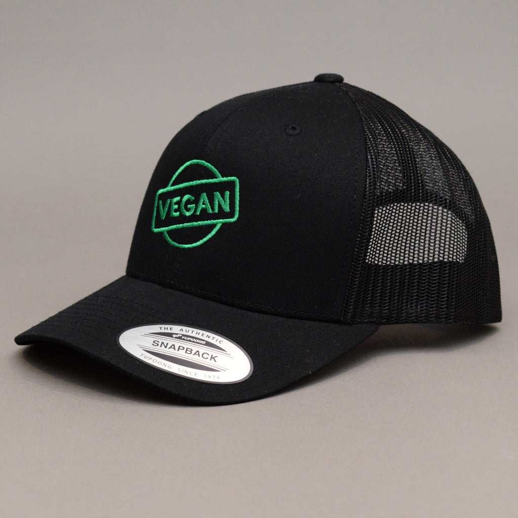 Vegan - Style 5 - Snapback - Black