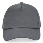 Beechfield - Authentic 5 Panel Cap - Adjustable - Graphite Grey