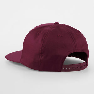 Beechfield - 5 Panel Rapper Cap - Snapback - Burgundy