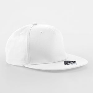 Beechfield - 5 Panel Rapper Cap - Snapback - White