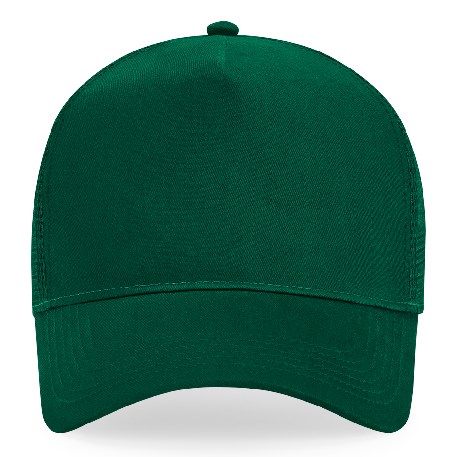 Beechfield - Trucker 5 Panel - Trucker/Snapback - Bottle Green