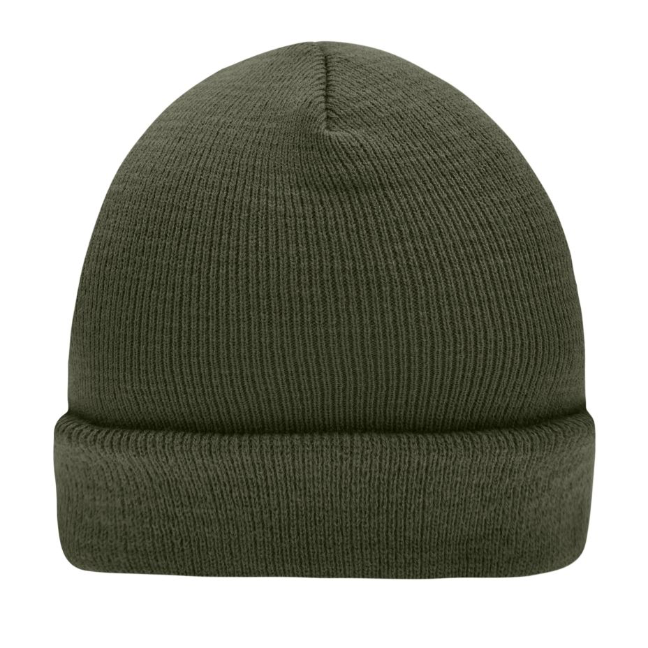 Fra 10 stk. | Knitted beanie med logo brodering | Hue fås i 28 farver