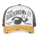 Capslab - Looney Tunes Daffy Duck Quote - Trucker/Snapback - White/Black/Yellow