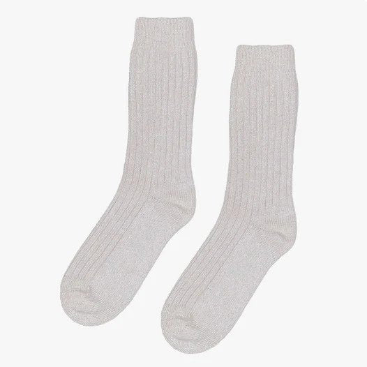 Colorful Standard - Merino Wool Blend Sock - Accessories - Heather Grey