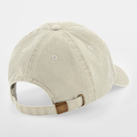 Beechfield - Low Profile Vintage Cap - Adjustable - Vintage Sand