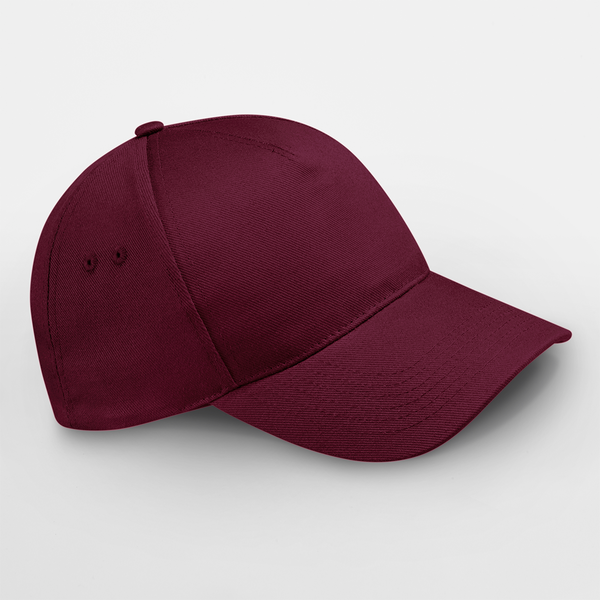 Beechfield - Ultimate 5 Panel Cap - Adjustable - Burgundy