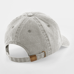 Beechfield - Low Profile Vintage Cap - Adjustable - Vintage Grey