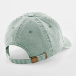 Beechfield - Low Profile Vintage Cap - Adjustable - Vintage Sage Green