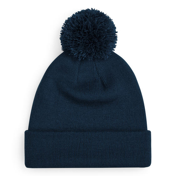 Beechfield - Original Pom Pom - Beanie - French Navy