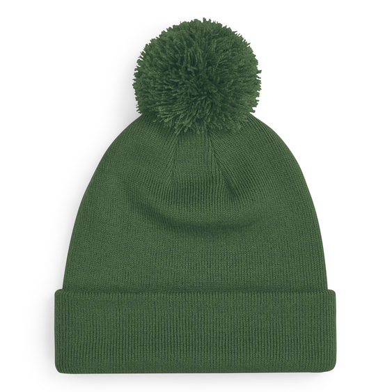 Beechfield - Original Pom Pom - Beanie - Moss Green